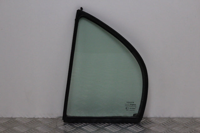 Toyota Avensis Door Quarter Window Glass Rear Passengers Side 