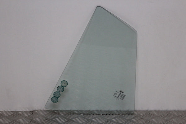 Hyundai i10 Door Quarter Window Glass Rear Passengers Side (2012) - 1