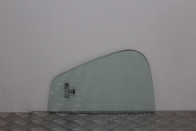 Hyundai i20 Door Quarter Window Glass Rear Drivers Side 