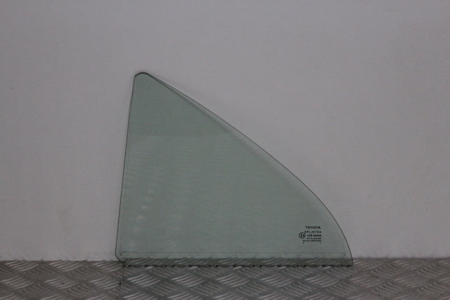 Toyota Avensis Door Quarter Window Glass Rear Passengers Side 
