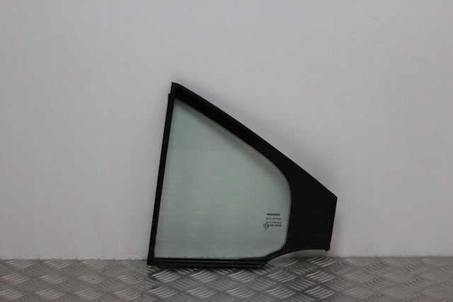 Nissan Primera Door Quarter Window Glass Rear Passengers Side 