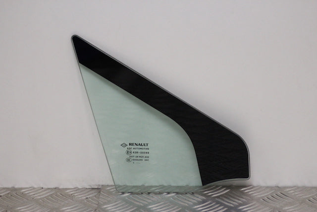 Renault Scenic Door Quarter Window Glass Front Drivers Side 