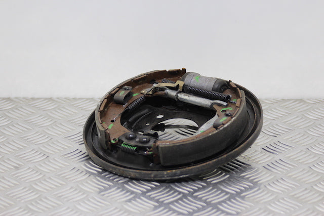 Hyundai i10 Brake Plate with Shoes and Cylinder Rear Left 