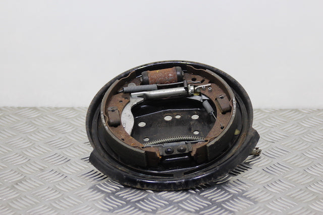 Mazda Mazda2 Brake Plate with Shoes and Cylinder Rear Right 