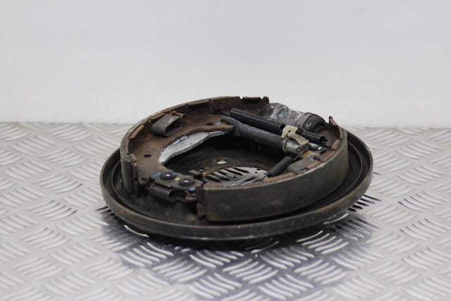 Hyundai i10 Brake Plate with Shoes and Cylinder Rear Right 