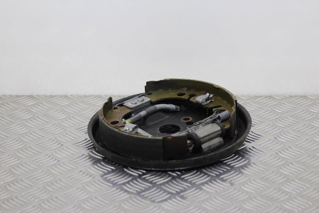 Opel Corsa Brake Plate with Shoes and Cylinder Rear Left 