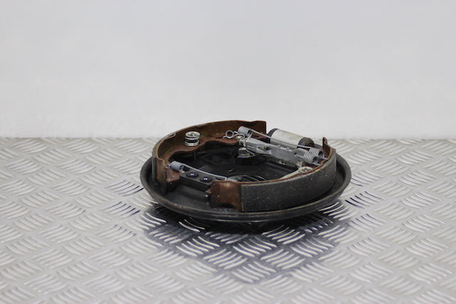 Peugeot 107 Brake Plate with Shoes and Cylinder Rear Left 