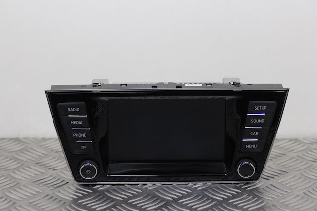 Skoda Fabia Radio Cd Navigation Media Unit 