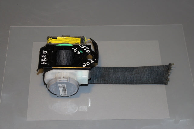 Toyota Yaris Seat Belt Front Drivers Side 