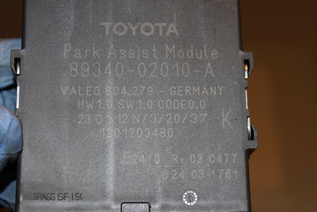 Toyota Auris Park Assist Ecu 